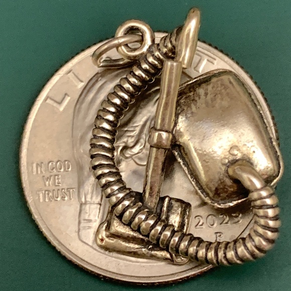 .925 Vacuum Sterling Silver Jewelry Charm #house #vintage - Picture 3 of 3